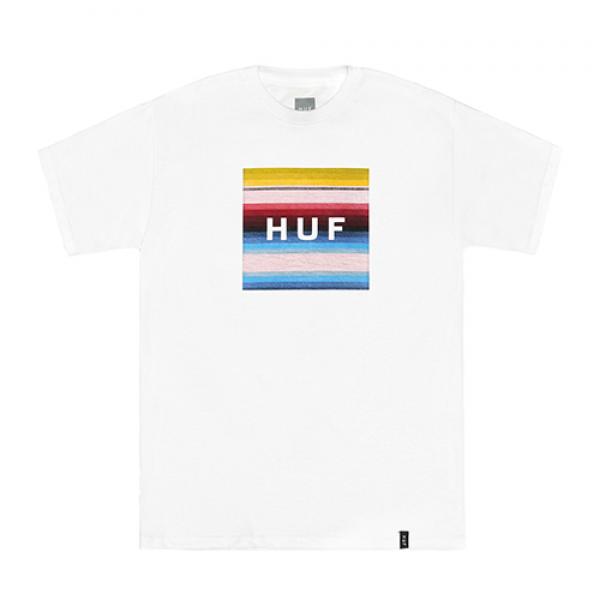 SERAPE BOX LOGO TEE-WHT